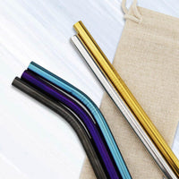 Stainless Steel Straw 8mm x 215mm  - STW006