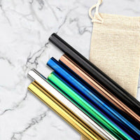 Stainless Steel Straw 12mm x 215mm  - STW007