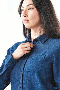 Women's Dockyard Long Sleeve Twill Shirt