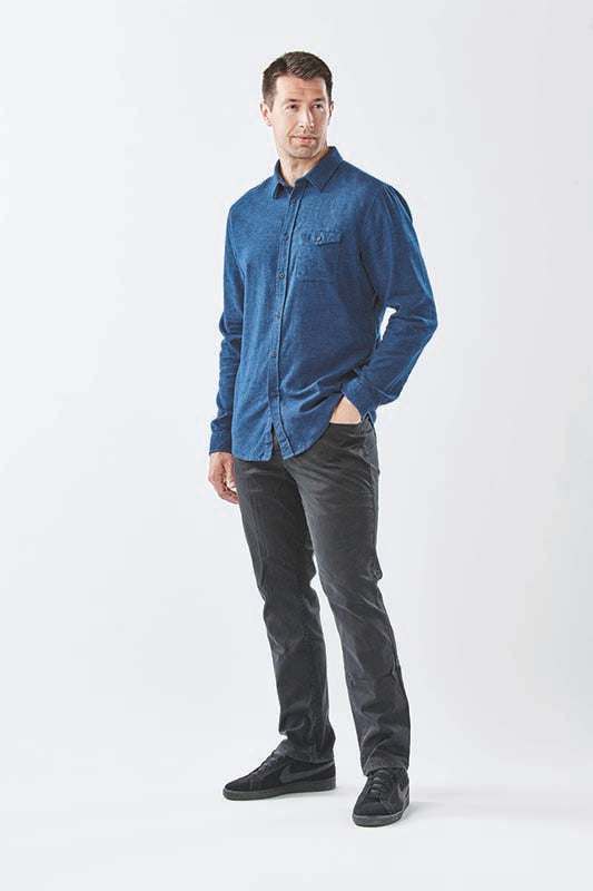 Men's Dockyard Long Sleeve Twill Shirt