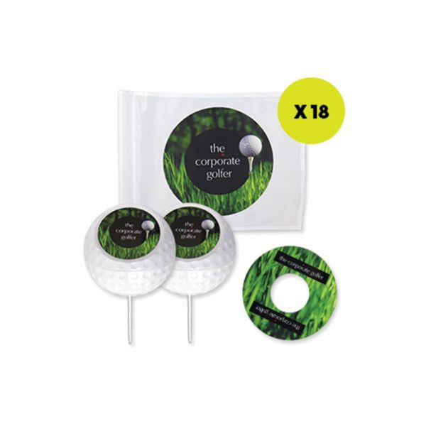 Corporate Golf Day Signage Package  -  18 holes