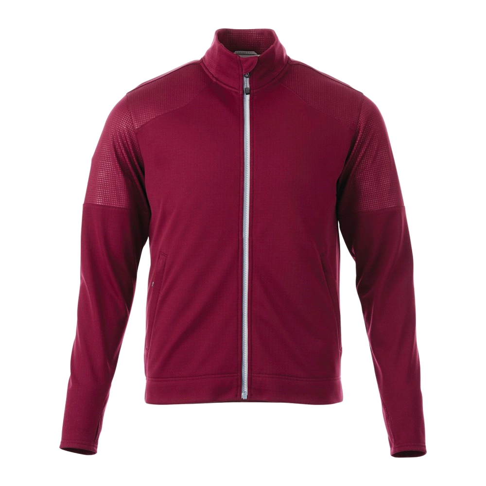Men's Senger Knit Full Zip Performance Jacket w/ Thumb Holes
