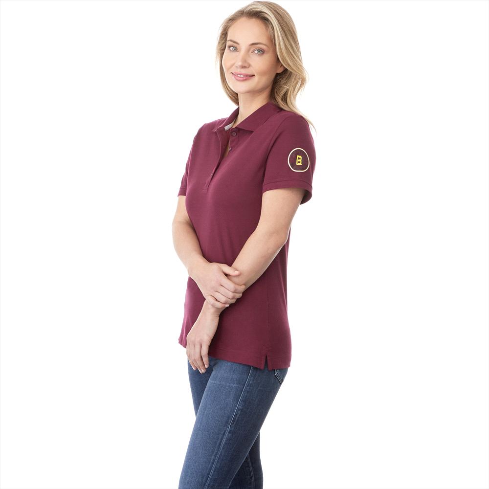 niconcept crandall short sleeve polo womens