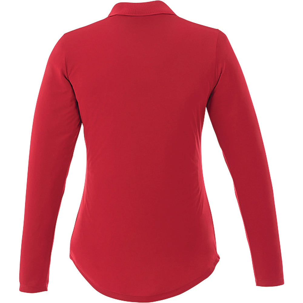 niconcept mori long sleeve polo womens