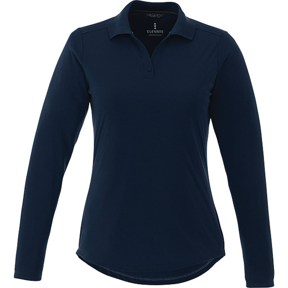 niconcept mori long sleeve polo womens