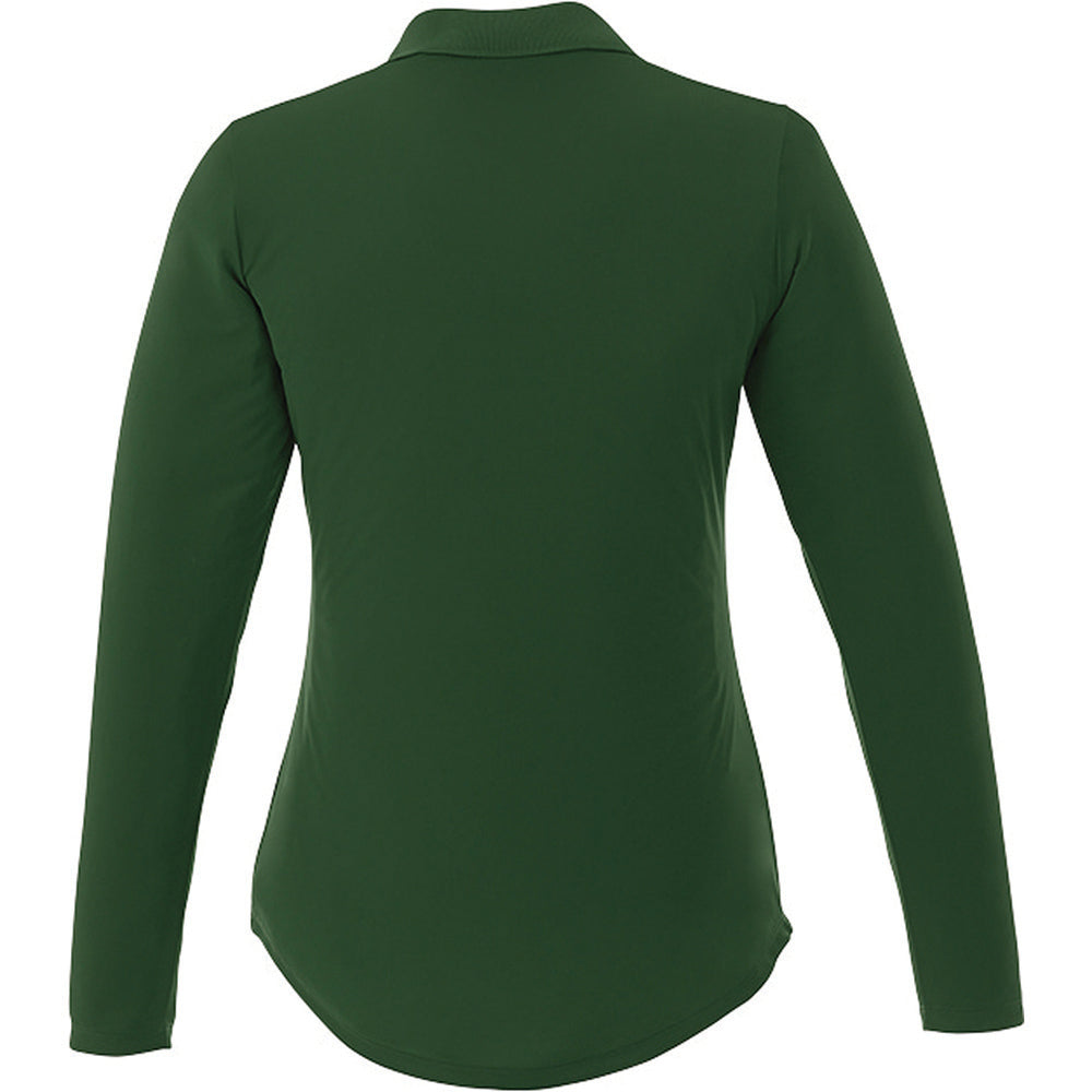 niconcept mori long sleeve polo womens