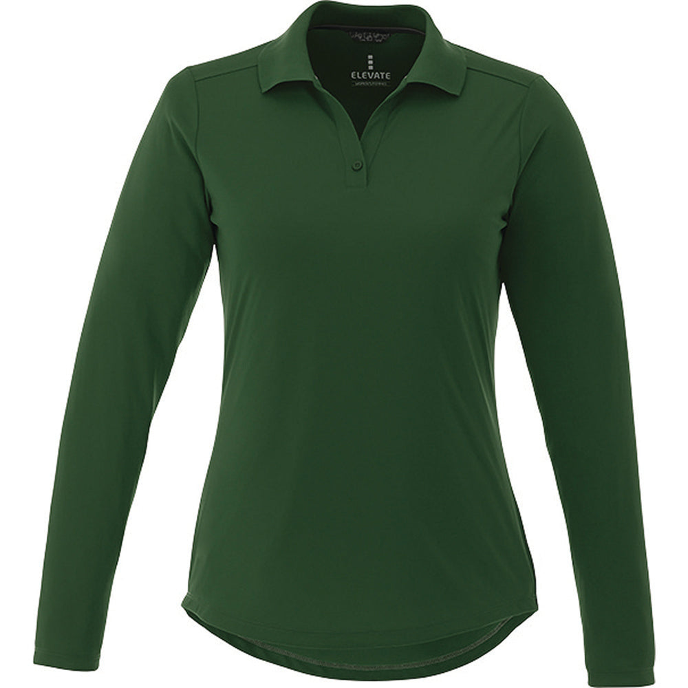 niconcept mori long sleeve polo womens