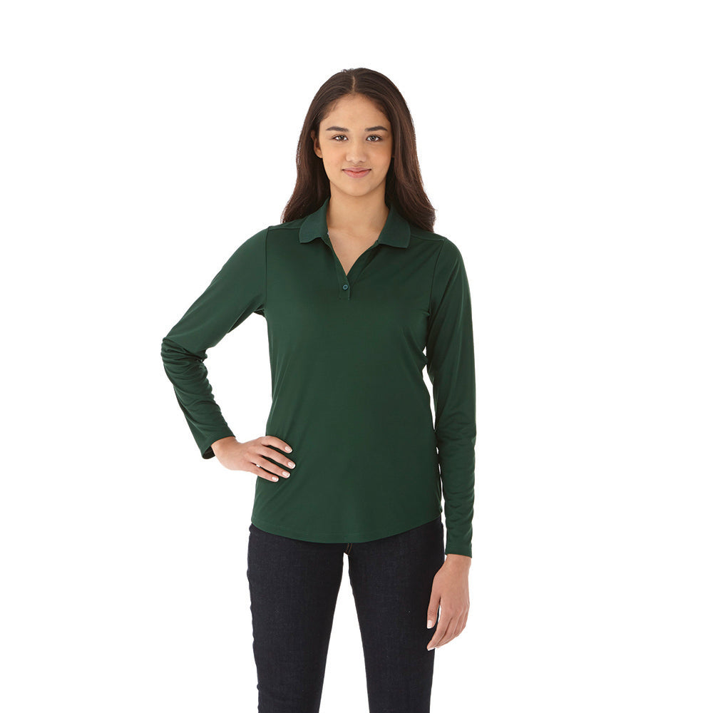 niconcept mori long sleeve polo womens