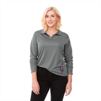 niconcept mori long sleeve polo womens