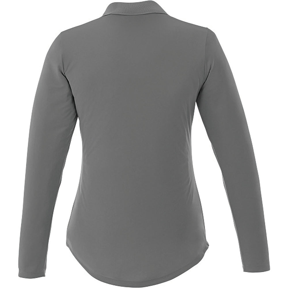 niconcept mori long sleeve polo womens