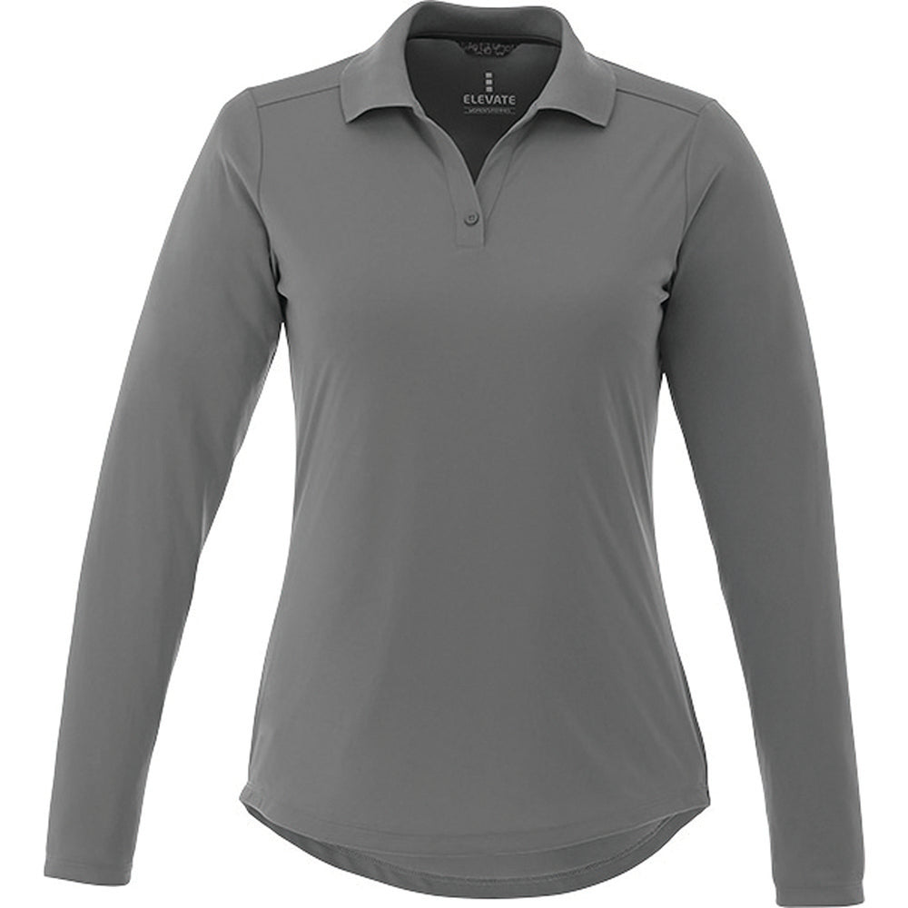 niconcept mori long sleeve polo womens