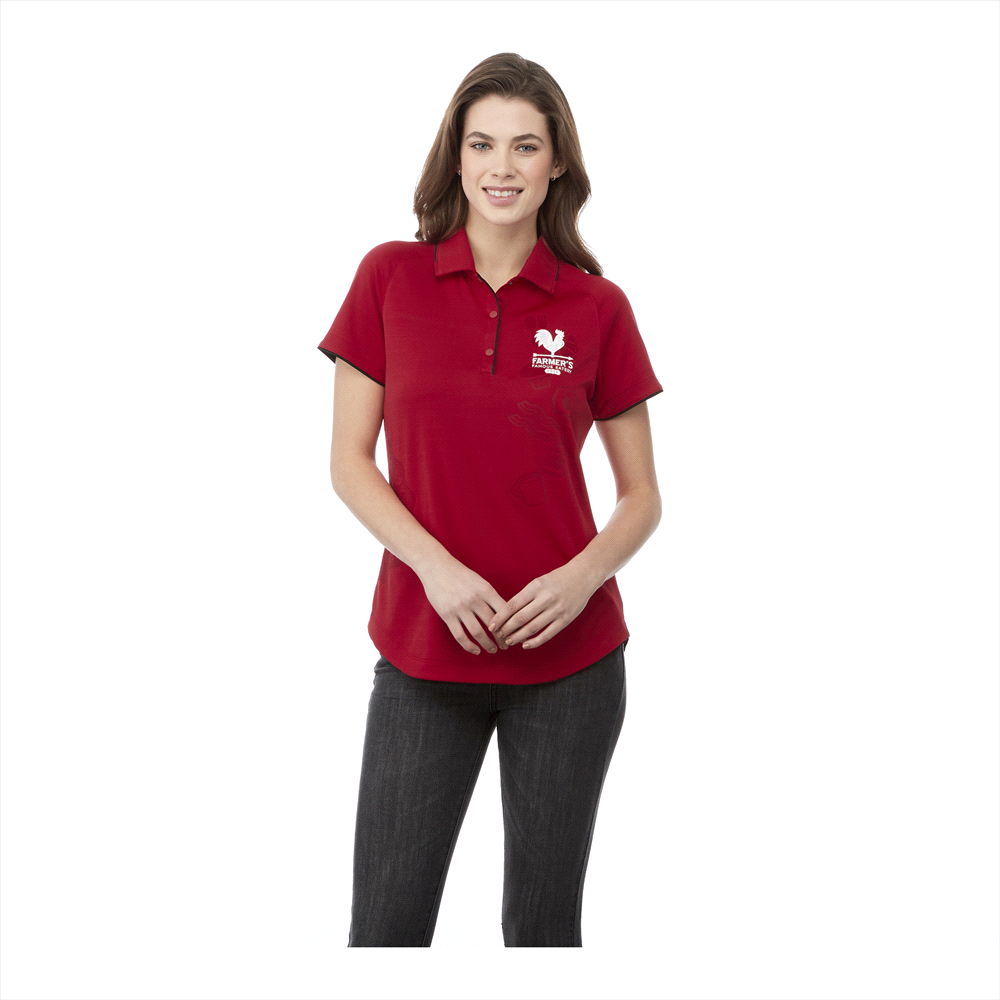 niconcept remus short sleeve polo womens