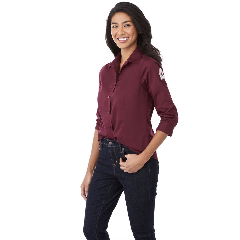 niconcept wilshire long sleeve shirt womens