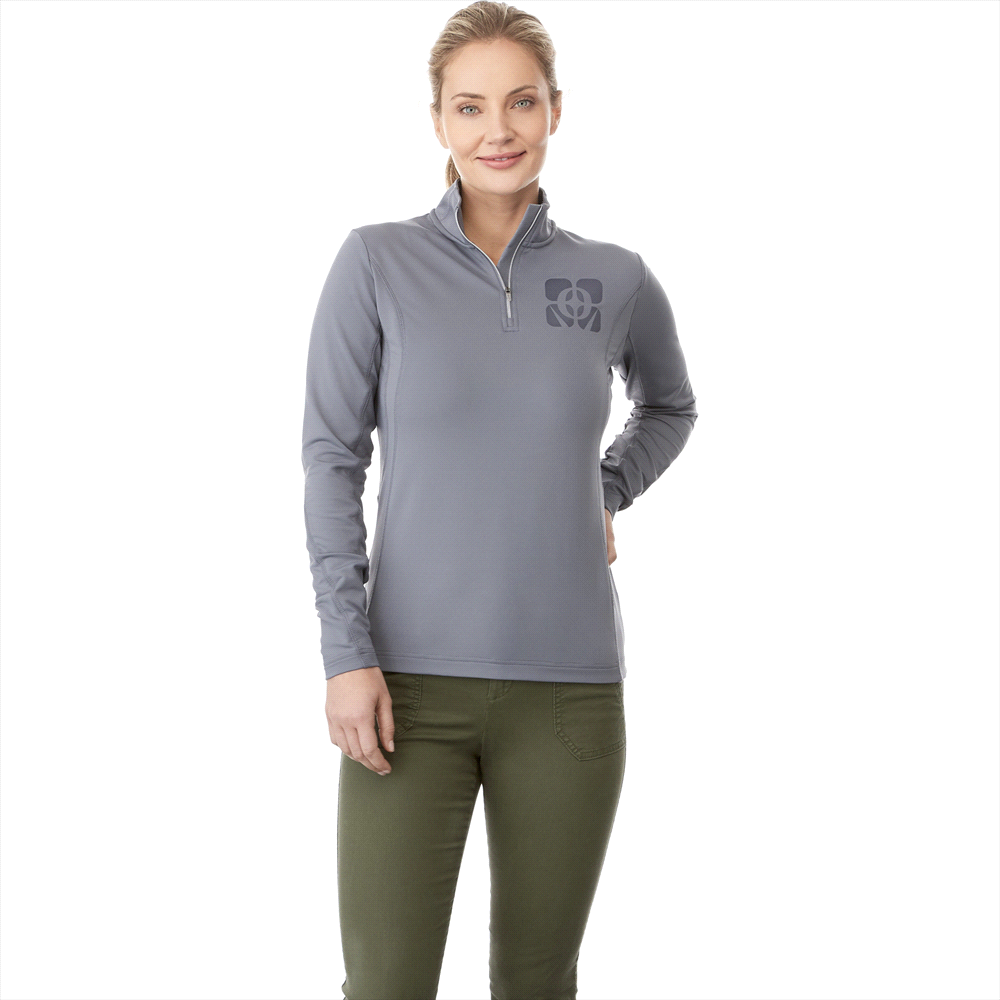 niconcept caltech knit quarter zip womens