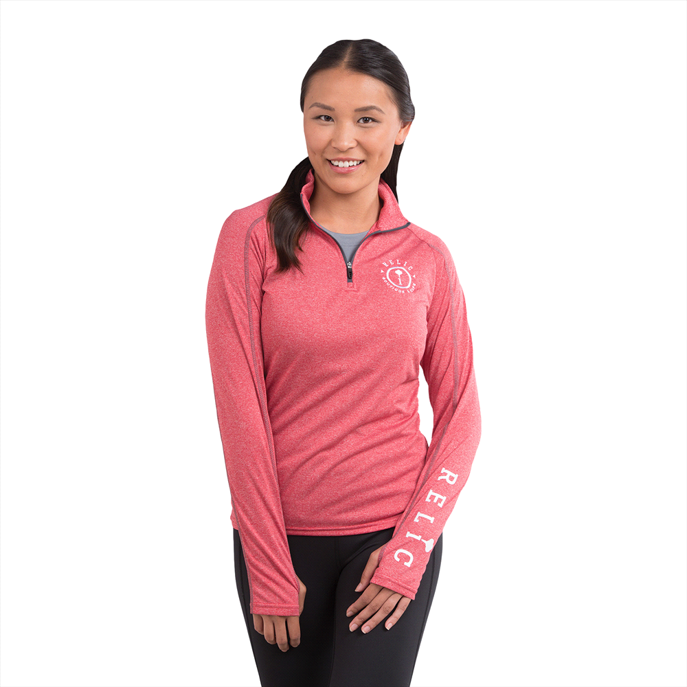 niconcept taza knit quarter zip womens