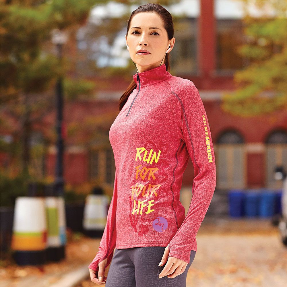 niconcept taza knit quarter zip womens
