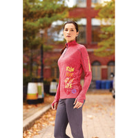 niconcept taza knit quarter zip womens