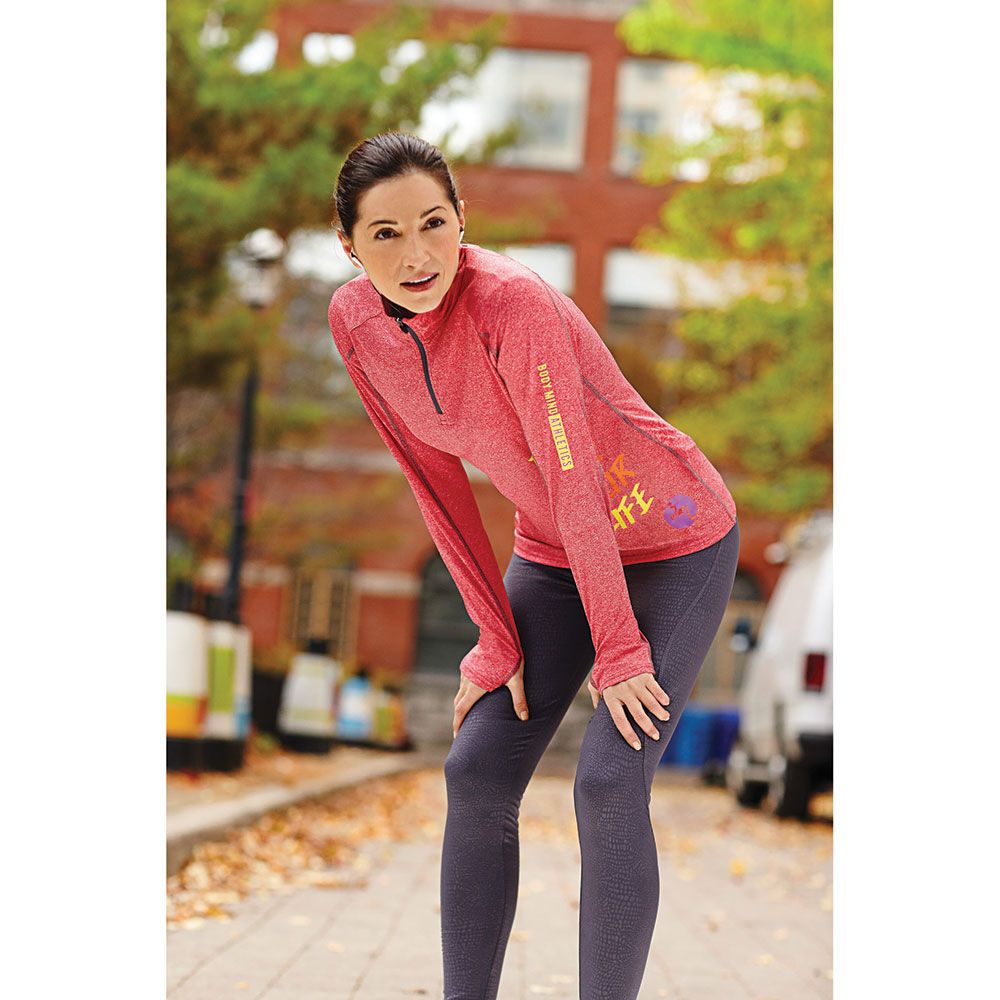 niconcept taza knit quarter zip womens