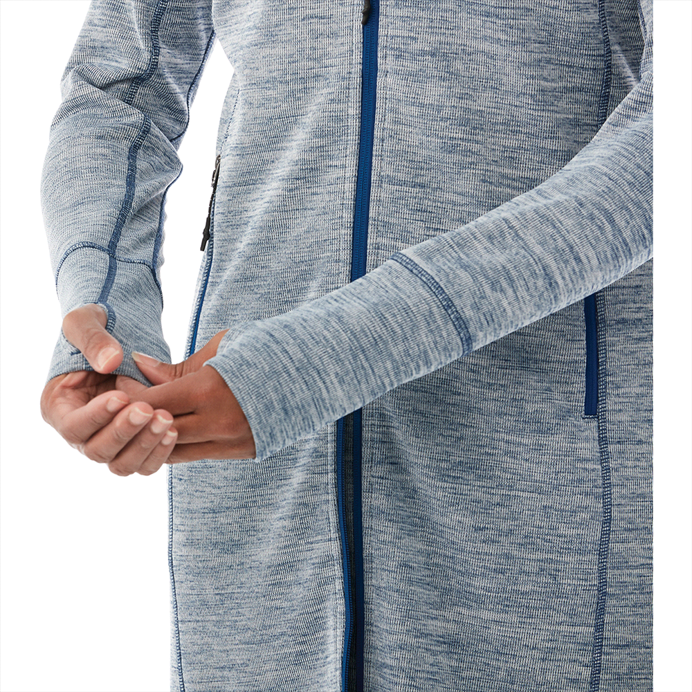 niconcept odell knit zip hoody womens