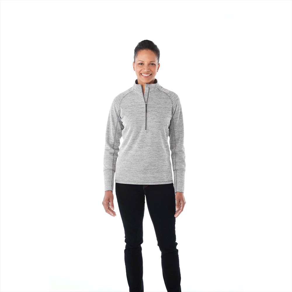 niconcept crane knit half zip womens