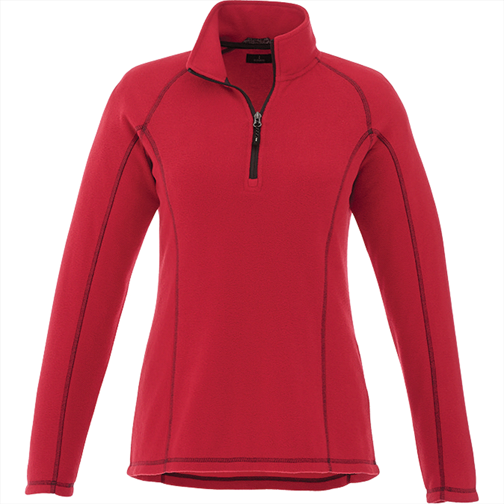 niconcept bowlen polyfleece half zip womens