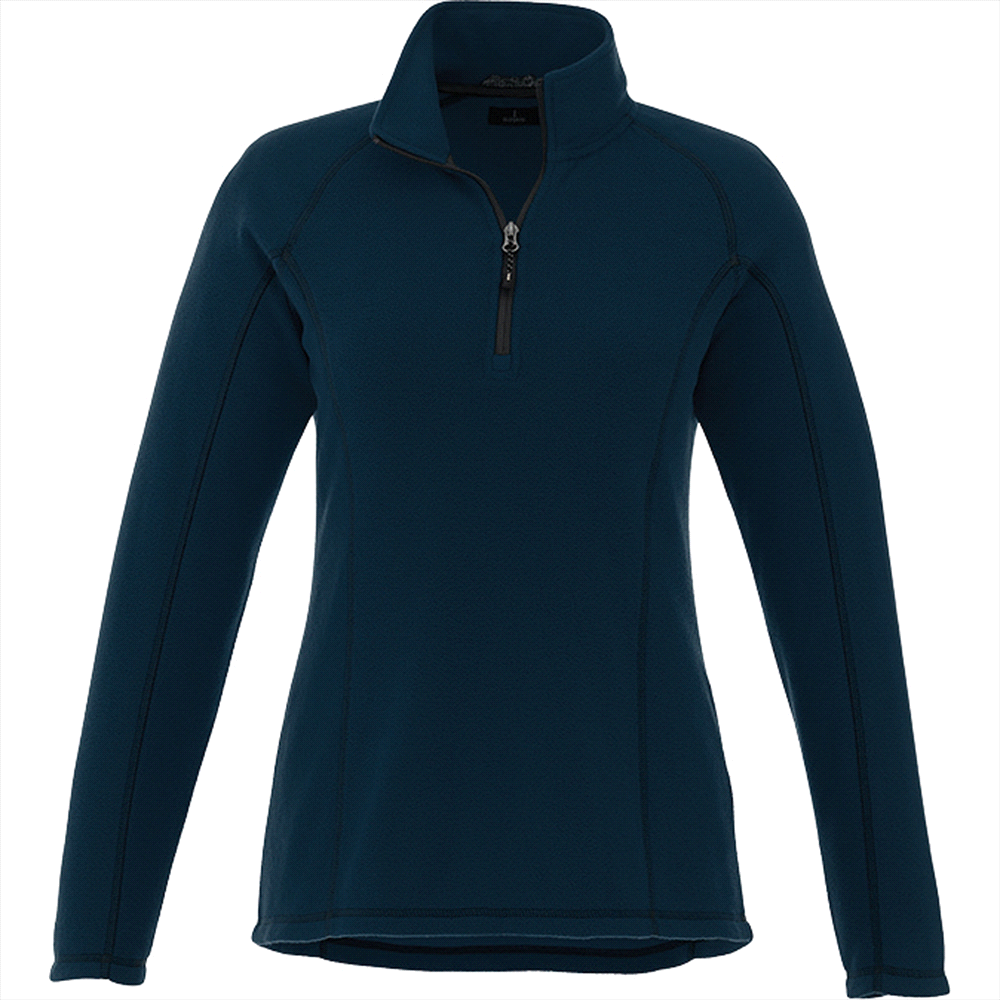 niconcept bowlen polyfleece half zip womens