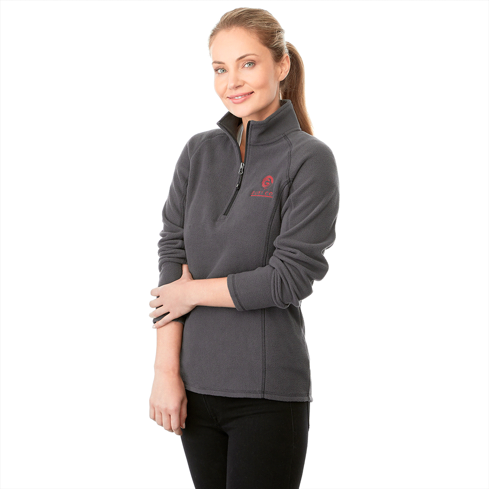 niconcept bowlen polyfleece half zip womens