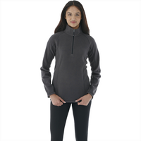 niconcept bowlen polyfleece half zip womens