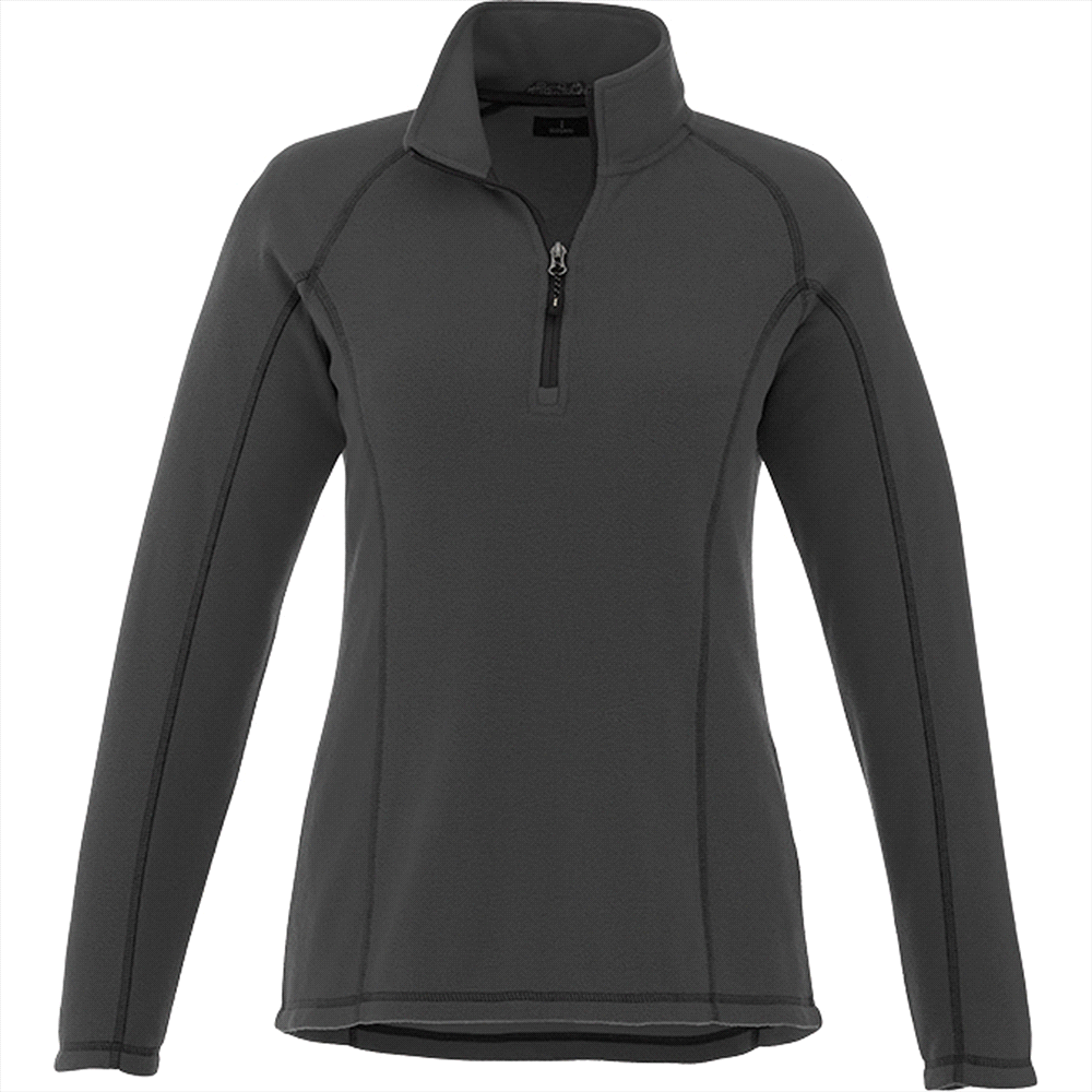 niconcept bowlen polyfleece half zip womens