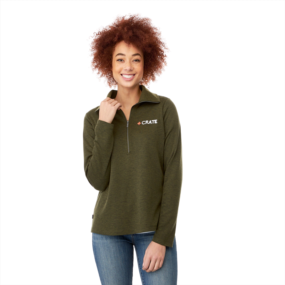 niconcept stratton knit half zip womens