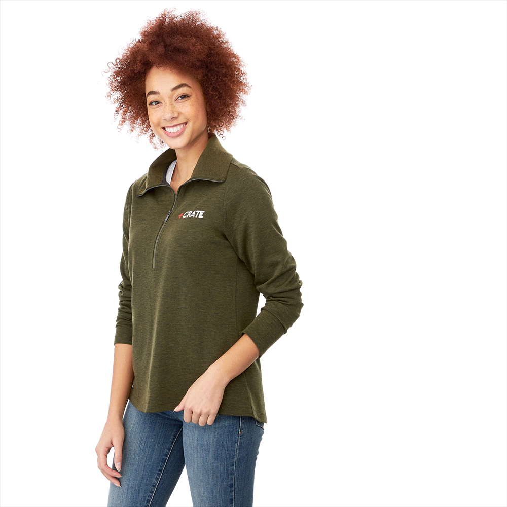 niconcept stratton knit half zip womens