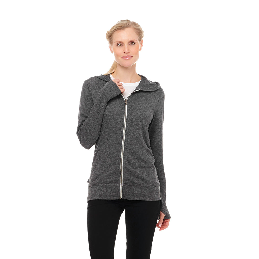 niconcept garner knit full zip hoody womens