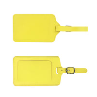 PU Leather Luggage Tag