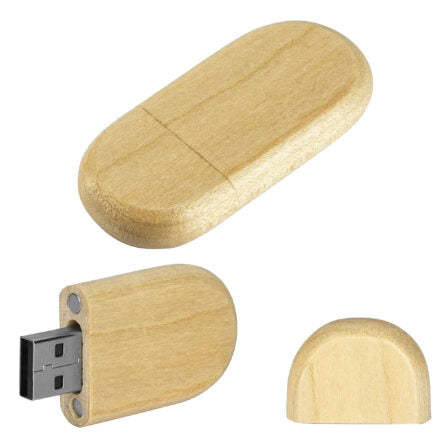 Okoolar Bamboo USB 16GB -USB003