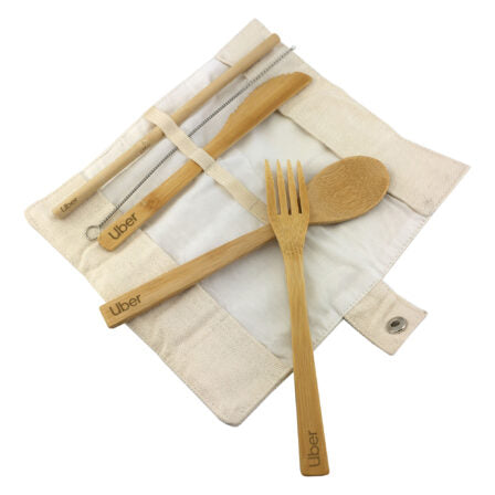 Bamboo Utensils Set  - UTS003