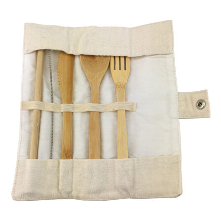 Bamboo Utensils Set  - UTS003