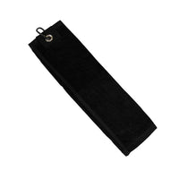 Velour Triple Fold Towel inc Carabiner