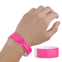 Tyvek Adult Wrist Band 25mm  - WBD002