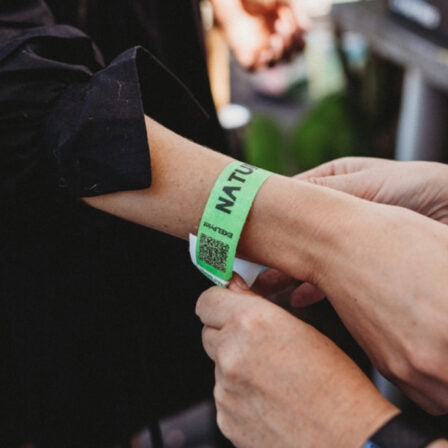 Tyvek Adult Wrist Band 25mm  - WBD002