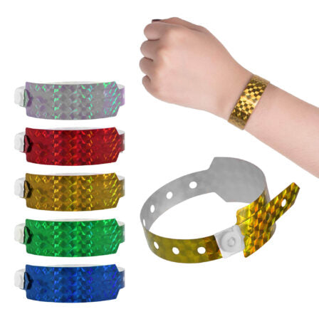 Holographic Wrist Band 25mm  - WBD006