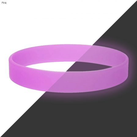 Neon Glow Silicone Wrist Band  - WBD013