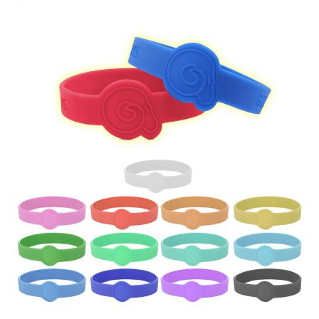 Neon Glow Silicone Wrist Band Custom Design  - WBD014