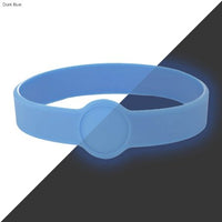 Neon Glow Silicone Wrist Band Custom Design  - WBD014