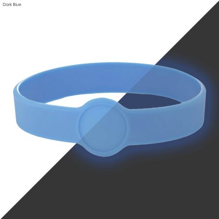 Neon Glow Silicone Wrist Band Custom Design  - WBD014
