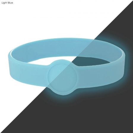 Neon Glow Silicone Wrist Band Custom Design  - WBD014