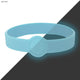 Neon Glow Silicone Wrist Band Custom Design  - WBD014
