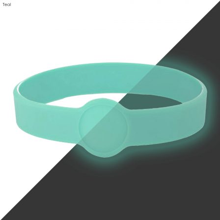 Neon Glow Silicone Wrist Band Custom Design  - WBD014