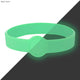 Neon Glow Silicone Wrist Band Custom Design  - WBD014
