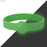 Neon Glow Silicone Wrist Band Custom Design  - WBD014