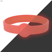 Neon Glow Silicone Wrist Band Custom Design  - WBD014